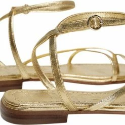 Mango SANDALS Gold
