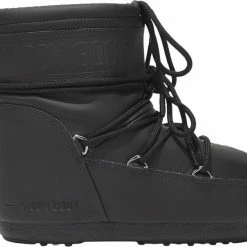 MB MOON BOOT ICON LOW RUBBER BLACK