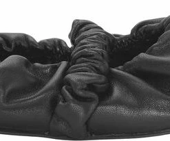 Ganni Scrunchie Ballerinaer Black