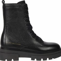 Tommy Hilfiger MONOCHROMATIC LACE UP BOOT Black