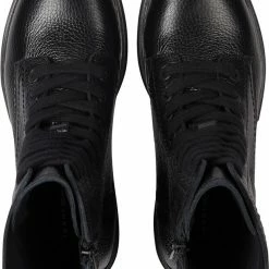 Tommy Hilfiger MONOCHROMATIC LACE UP BOOT Black -Billi Bi Shop unnamed file 139