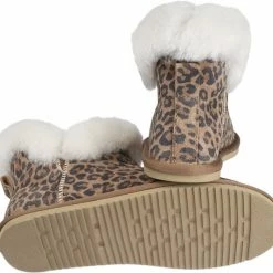 Lovelies SULA - SHEARLING SUEDE BOOTS LEOPARD -Billi Bi Shop unnamed file 1418