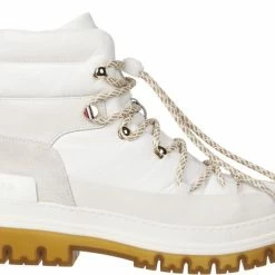 Tommy Hilfiger LACED OUTDOOR BOOT Ecru