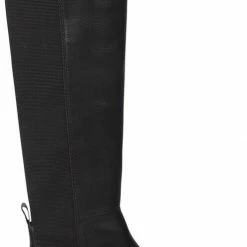 Tommy Hilfiger LONG LEATHER TOMMY JEANS BOOT Black