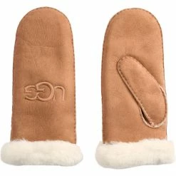 UGG W SHEEPSKIN EMB MIT Chestnut
