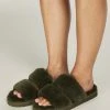 Hunkem&ouml;ller Sara Double Strap Fur Slipper Climbing Ivy -Billi Bi Shop unnamed file 269