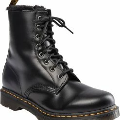 Dr. Martens 1460 SERENA 8 EYE BOOT DARK GREY ATLAS Grey
