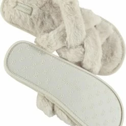 Hunkem&ouml;ller Bobby Double Cross Slipper Oatmeal Marl -Billi Bi Shop unnamed file 400