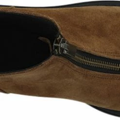 Cashott CASHANNAH Front Zipper Boot Suede Toffee -Billi Bi Shop unnamed file 527