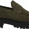 Cashott CASHANNAH Loafer Suede Olive 1 Cashott CASHANNAH Loafer Suede Olive -Billi Bi Shop unnamed file 554