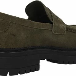 Cashott CASHANNAH Loafer Suede Olive -Billi Bi Shop unnamed file 556