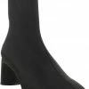 Shoe The Bear STB-ARLO STRETCH BOOT SATIN BLACK SATIN