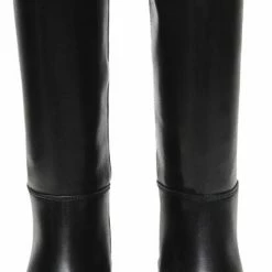 Mango Leather Boots With Tall Leg Black -Billi Bi Shop unnamed file 632