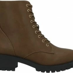 Bianco BIACLAIRE Laced Up Boot Cognac