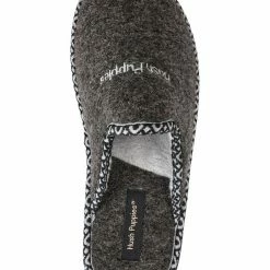 Hush Puppies FELT SLIPPER BLACK -Billi Bi Shop unnamed file 739