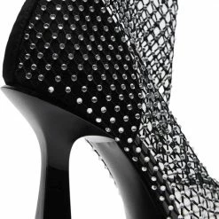 Mango ANKLE BOOTS .-- MESHY Silver -Billi Bi Shop unnamed file 780