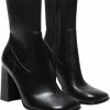 Mango ANKLE BOOTS .-- VELETA Black