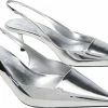 Mango SHOES .-- WANDA Silver -Billi Bi Shop unnamed file 801