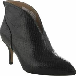 Shoe The Bear STB-VALENTINE LOW CUT LIZARD L BLACK