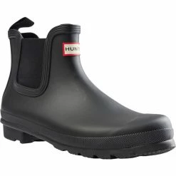 Hunter WOMENS ORIGINAL CHELSEA BLACK