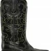 Ganni Embroidered Western St&oslash;vler Black/Yellow -Billi Bi Shop unnamed file 973