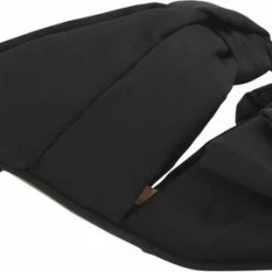 Ganni Soft Bow Kitten Heel Sandaler Black